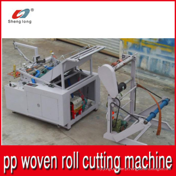 Máquina de corte automática do fornecedor de China para o tecido plástico tecido PP Roll to Pieces